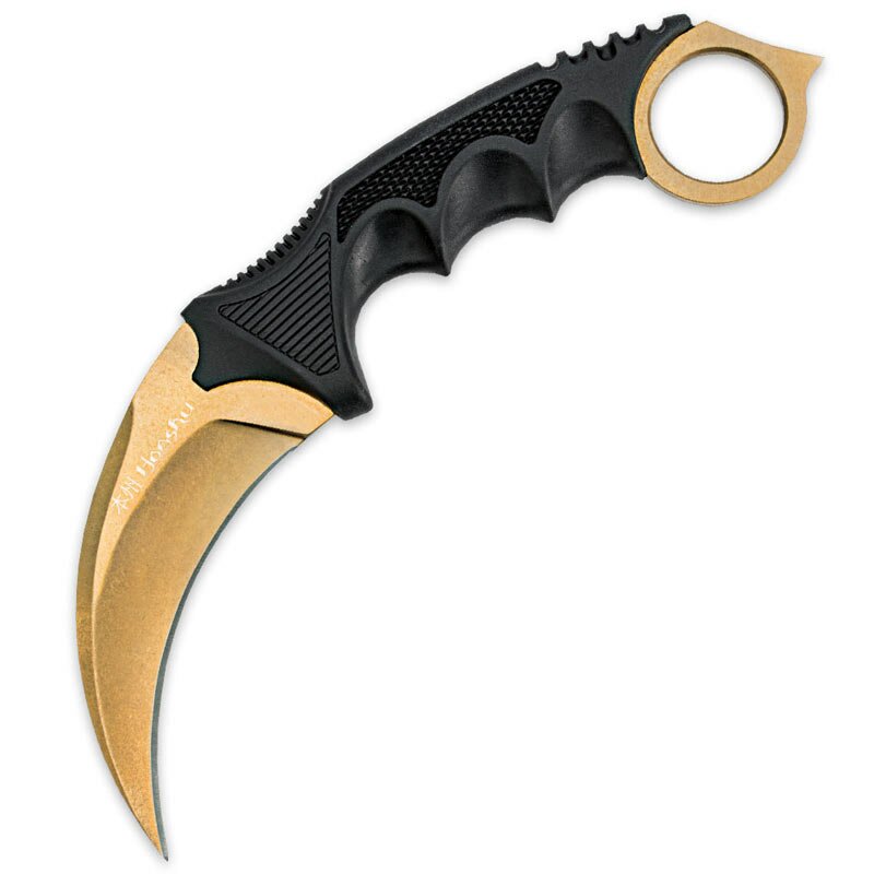 Karambit United Cutlery Honshu Ninja Gold Stonewash Finish Karambit United Cutlery Honshu Ninja Gold Stonewash Finish