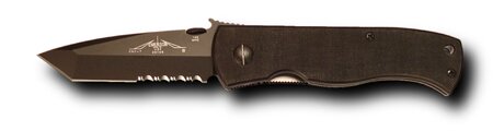 Knife Emerson CQC-7B Wave Black Serrated Knife Emerson CQC-7B Wave Black Serrated