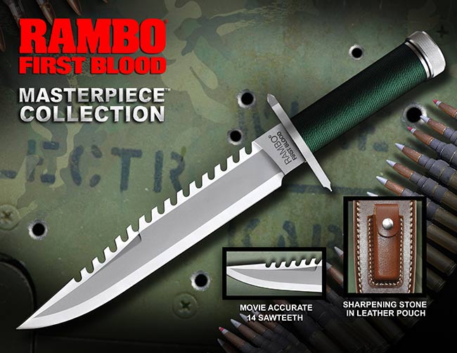 Knife Rambo I Standard Edition Hollywood Collectibles Group Knife Rambo I Standard Edition Hollywood Collectibles Group
