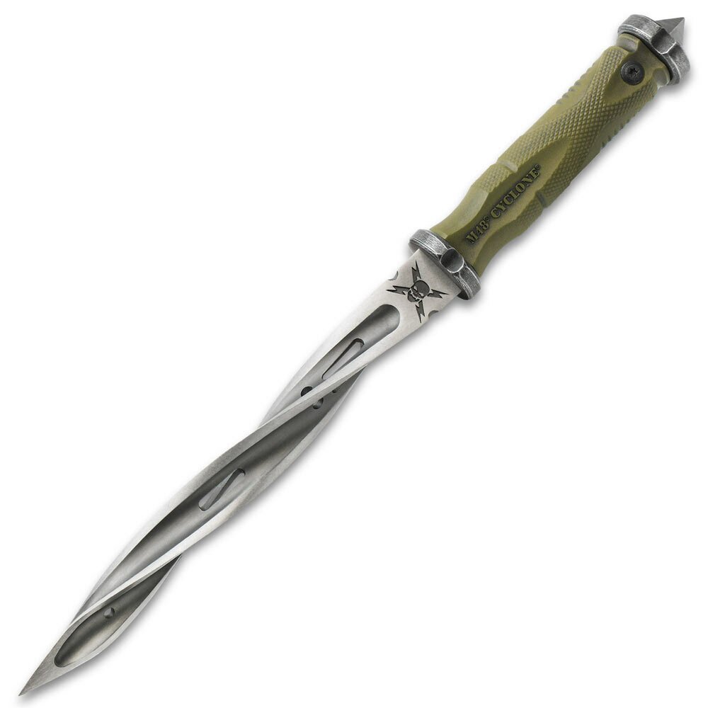 Knife United Cutlery M48 Battle Scarred Series Olive Drab Cyclone Knife United Cutlery M48 Battle Scarred Series Olive Drab Cyclone