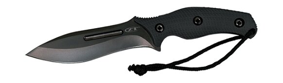 Knife - Zero Tolerance All-Black Fixed Blade 