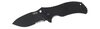 Knife - Zero Tolerance Matte Black Folder with SpeedSafe and Partial Blade Serration - 0350ST
