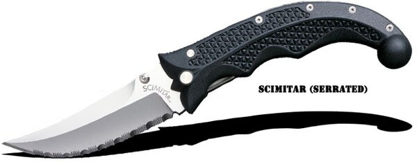 Knife Cold Steel Scimitar (serrated)