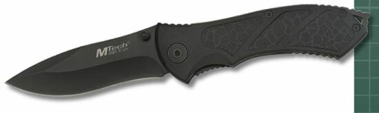 Knife M-Tech Folder Black Aluminium