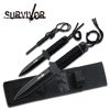 Knife Master Cutlery Military Set w Fire Starter