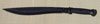 Kukri training sword PP black