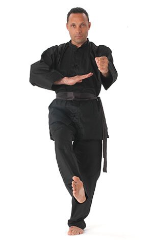 Kung Fu Uniform - Black Deluxe