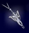 LOTR Arwen's Evenstar Pendant Silver Plated
