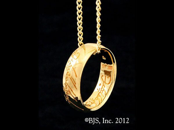 LOTR Gollum Gold Necklace LOTR Gollum Gold Necklace