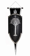 LOTR Limited Edition Second Age Gondorian Shield - UC2940