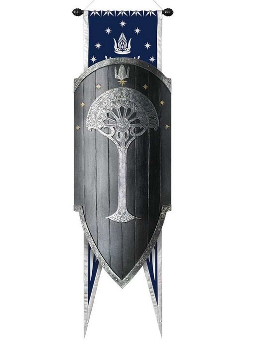 LOTR Second Age Gondorian War Shield LOTR Second Age Gondorian War Shield