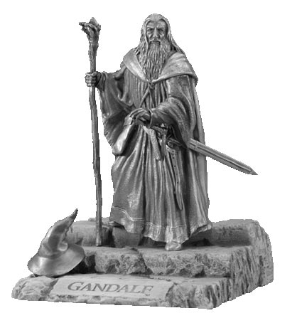 LOTR Gandalf Figure - Les Etains Du Graal LOTR Gandalf Figure - Les Etains Du Graal