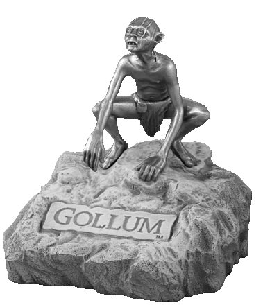 LOTR Gollum Figure - Les Etains Du Graal LOTR Gollum Figure - Les Etains Du Graal