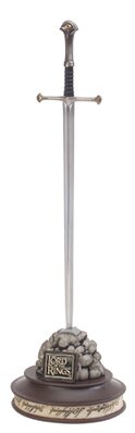 LOTR Miniature Narsil Sword LOTR Miniature Narsil Sword