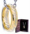 Lord of the Rings Ring with Chain The One Ring (Sterling Silver)