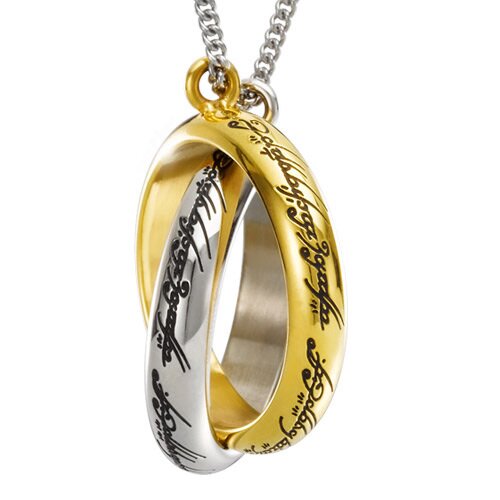 Lord of the Rings The One Ring Entwined Necklace