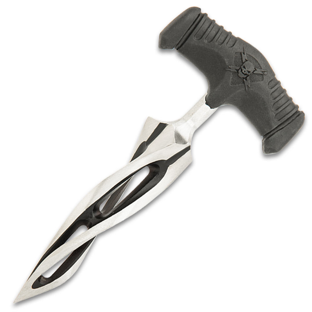 M48 Cyclone Push Dagger And Sheath M48 Cyclone Push Dagger And Sheath