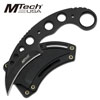 MTech Black Karambit Knife - MT-664BK