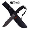 MTech Fixed Army Black Knife - MT-20-57BK