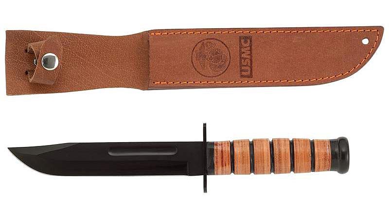 Mossberg Military Leather Handle Fixed Blade Mossberg Military Leather Handle Fixed Blade