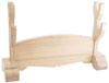 Natural Wood Japanese Sword Stand