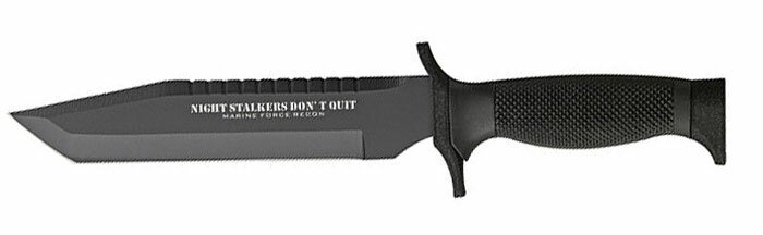 Nightstalkers Dont Quit Tanto Black Knife Nightstalkers Dont Quit Tanto Black Knife