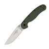Ontario RAT-1 Satin Plain OD Green Folding Knife - ON8848OD