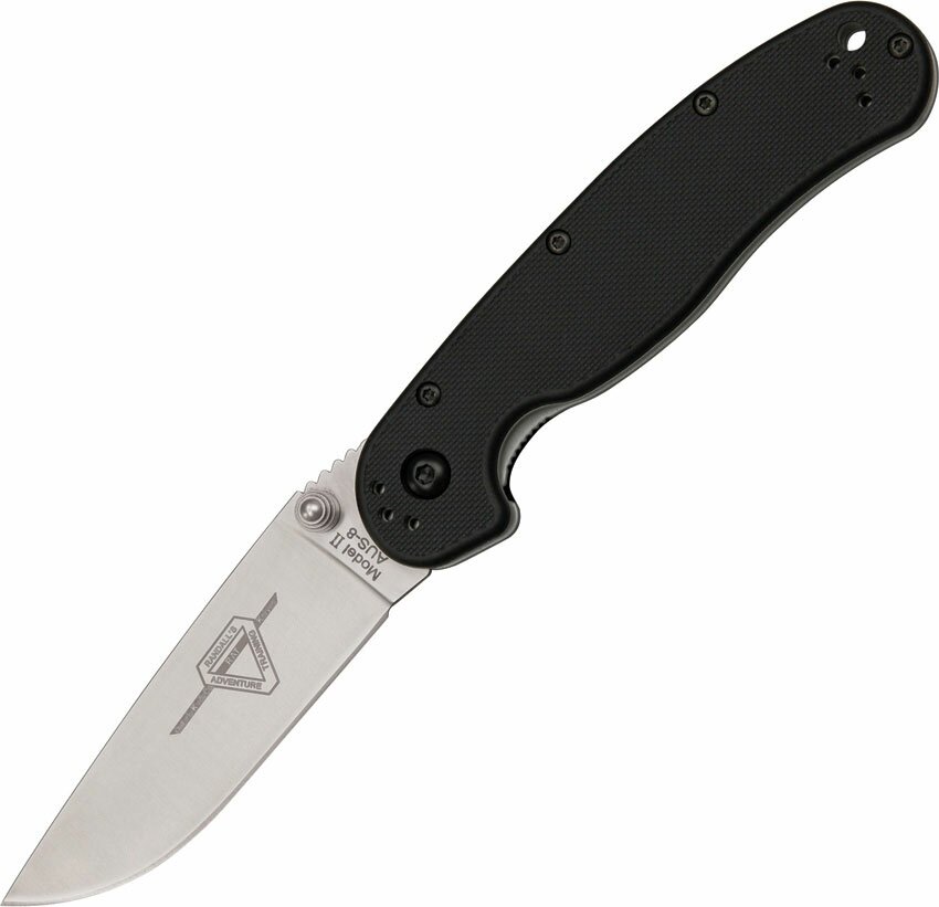 Ontario RAT 2 Linerlock Black Ontario RAT 2 Linerlock Black