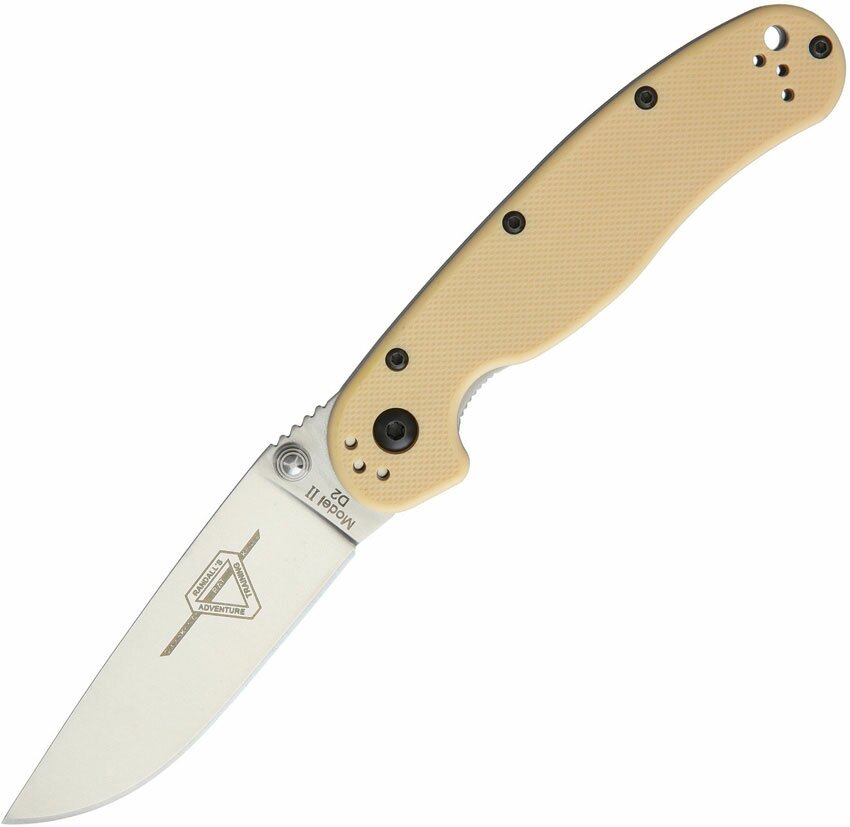 Ontario RAT 2 Linerlock Desert Tan D2 Ontario RAT 2 Linerlock Desert Tan D2