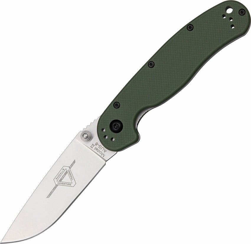 Ontario RAT 2 Linerlock OD Green Ontario RAT 2 Linerlock OD Green
