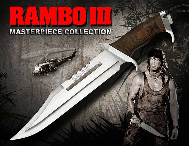 Rambo III Standard Edition Knife Hollywood Collectibles Group