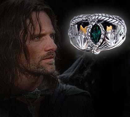 Replica Barahir - The Aragorn Ring - LOTR Replica Barahir - The Aragorn Ring - LOTR