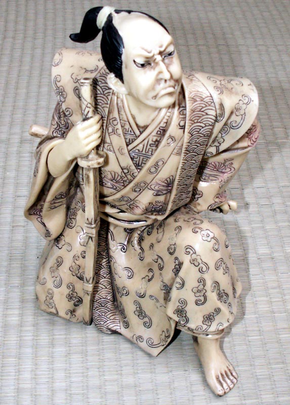 Samurai - Ivory imitation