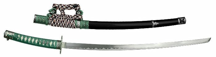 Samurai Tachi Black- display sword