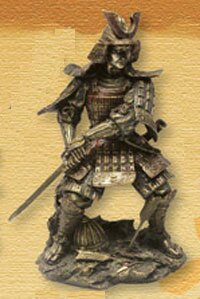 Samurai with katana