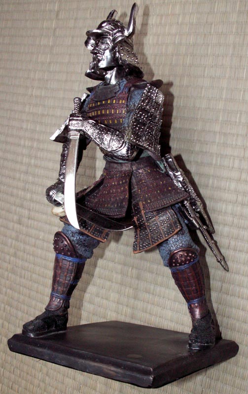 Samurai with two swords