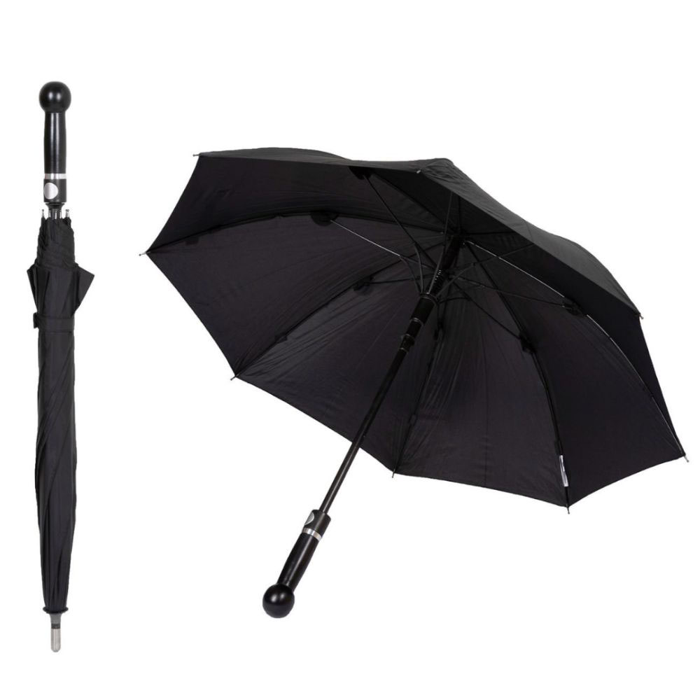 Security Umbrella men City-Safe knob handle with reflection Security Umbrella men City-Safe knob handle with reflection