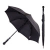 Security Umbrella men standard knob handle with reflection