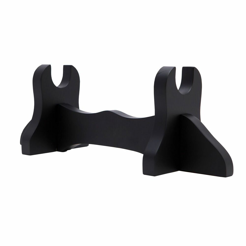 Single Sword Wooden Table Display Stand Black Single Sword Wooden Table Display Stand Black