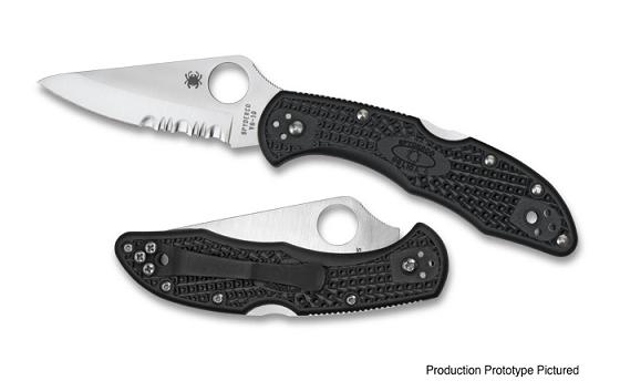 Spyderco Delica 4 FRN Combination Edge Folding Knife Spyderco Delica 4 FRN Combination Edge Folding Knife