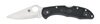 Spyderco Delica 4 FRN Plain Edge Folding Knife - C11PBK