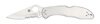 Spyderco Delica 4 Stainless Steel Combination Edge Folding Knife