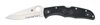 Spyderco Endura 4 FRN Combination Edge(partially serrated) Folding Knife - C10PSBK