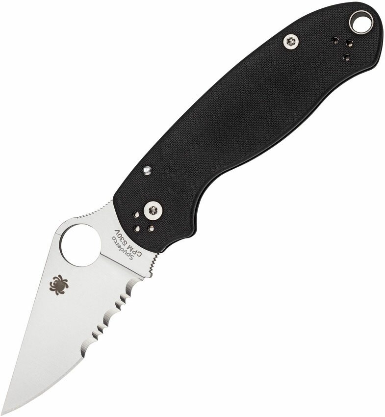 Spyderco Para 3 Combination Egde folding knife Spyderco Para 3 Combination Egde folding knife