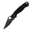 Spyderco Para Military 2 G-10 Black Plain Edge Folding Knife