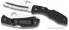 Spyderco Salt I Black FRN Spyder Edge Folding Knife
