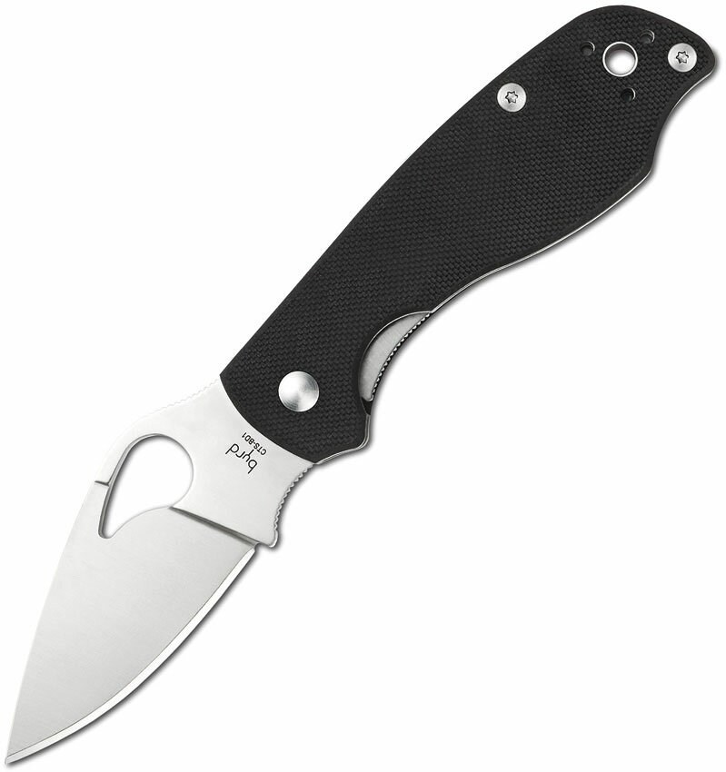 Spyderco/Byrd Crow 2 G-10 Plain Edge Folding Knife Spyderco/Byrd Crow 2 G-10 Plain Edge Folding Knife
