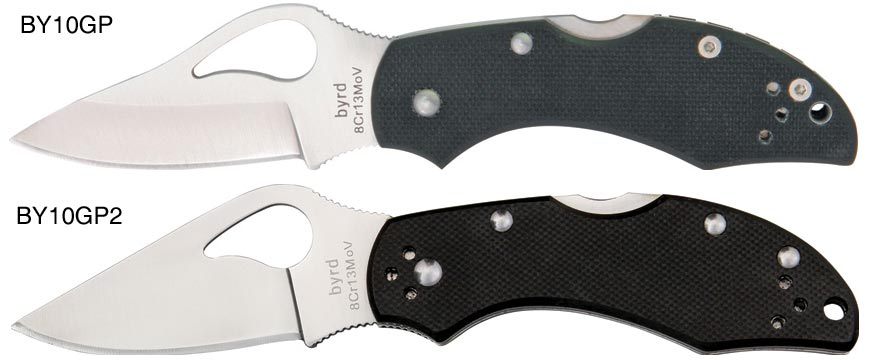 Spyderco/Byrd Robin G10 Plain Edge Folding Knife Spyderco/Byrd Robin G10 Plain Edge Folding Knife