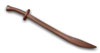 Sword Kung Fu Curved Wood 33'' - GTTC502