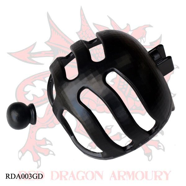 Synthetic Basket Hilt Guard and Pommel Set Synthetic Basket Hilt Guard and Pommel Set